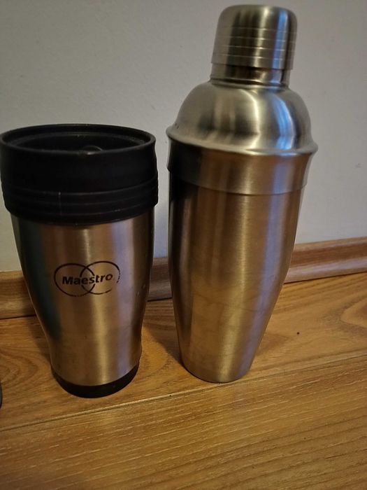 3 recipiente: 2 /Termosu uri+ Shaker Inox/ termosuri