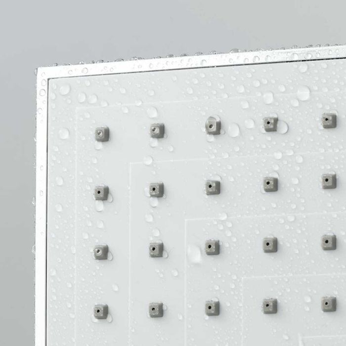 Хромиран горен душ комплект, смесител тип дъждовен душ Schütte