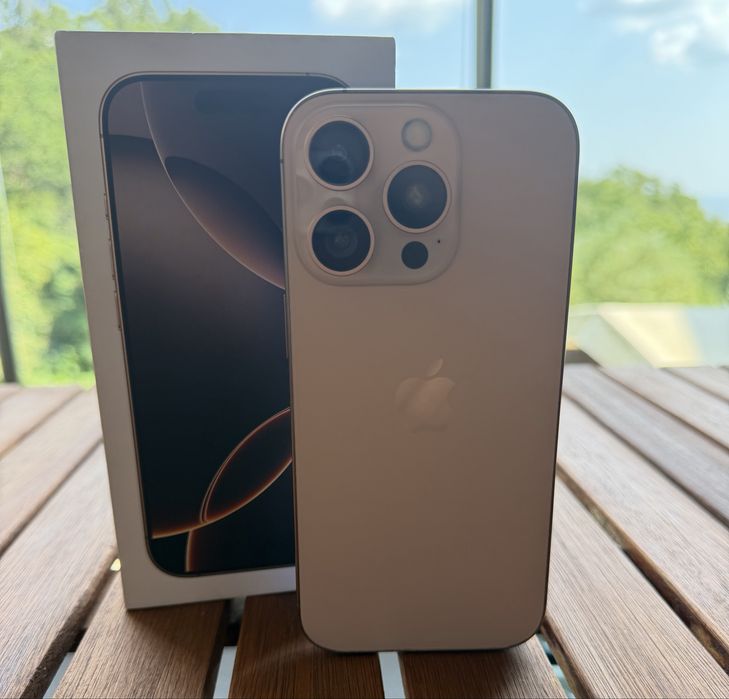Перфектен! iPhone 16 Pro 128GB Desert Titanium
