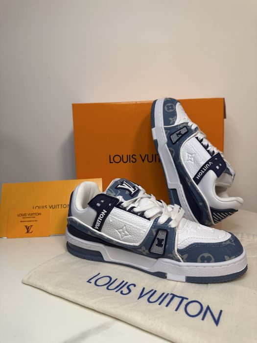 Adidasi L O U I S V U U I T O N Blue