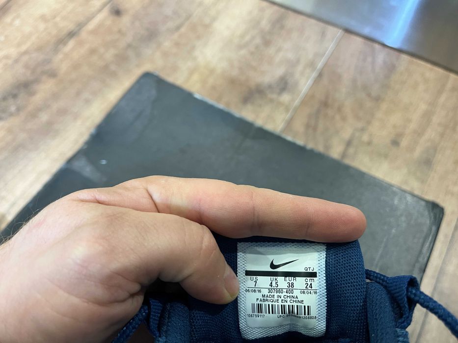 ОРИГИНАЛНИ *** Nike Air Max 95 Leather / Blue Dark Blue