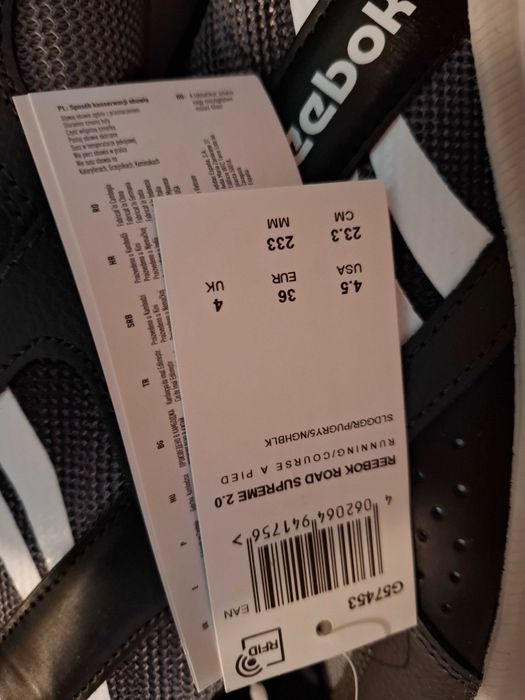 Adidasi Reebok Road piele Naturala 36 ,37, originali, usori,comozi Noi