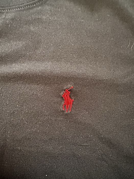 Tricou negru ralph lauren (polo)