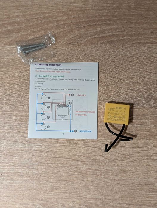 Intrerupătoare Smart Duble Compatibile Alexa & Google Assistant