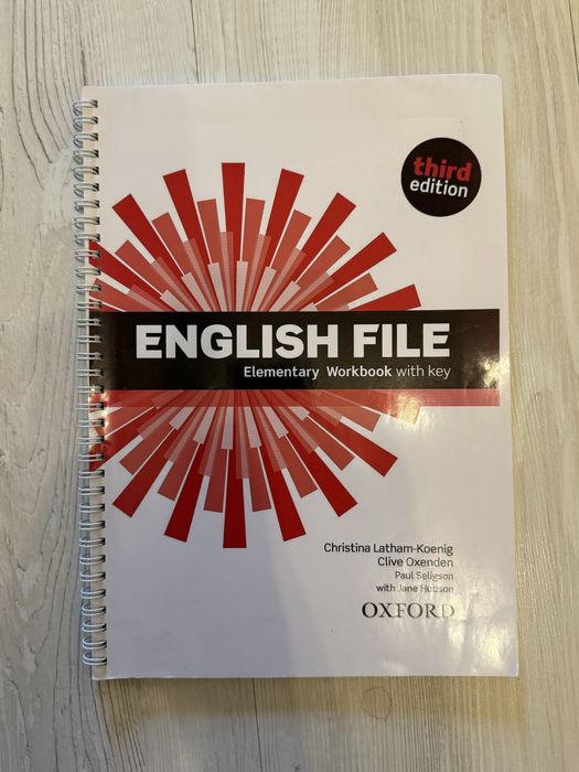 English File Elementary 3rd Edition — Student’s Book + Workbook