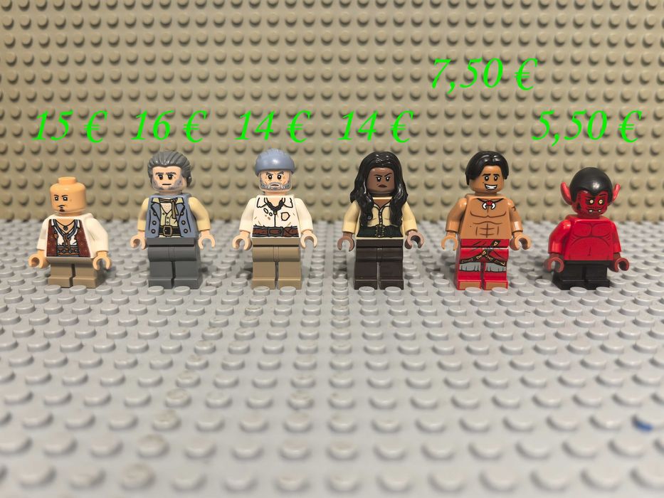 LEGO минифигурки рицари пирати нинджаго космос колекционерски стар уорс уестърн фортнайт властелинът на пръстените други ЧАСТ 3