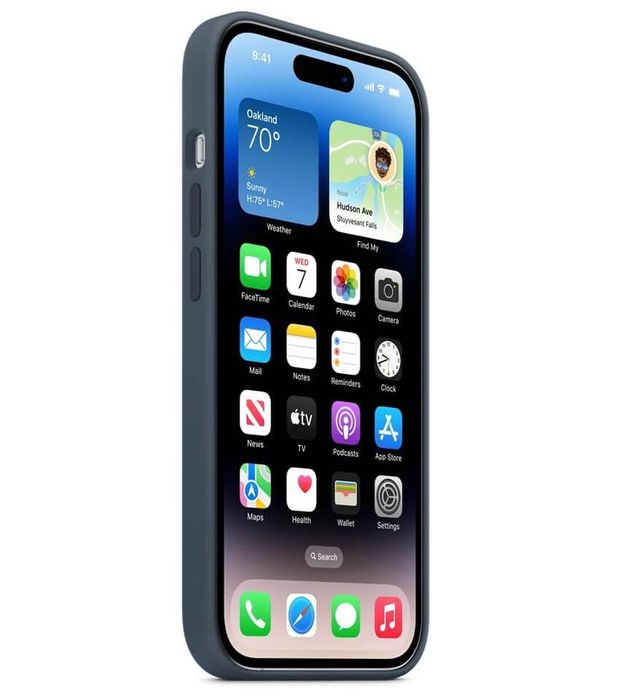 Оригинален Apple Silicone Case за iPhone 14 Pro – Midnight