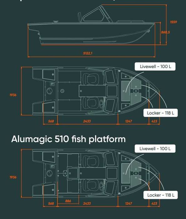 Barci aluminiu ALUMAGIC