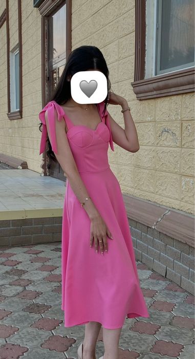 Платье Нежное розовое