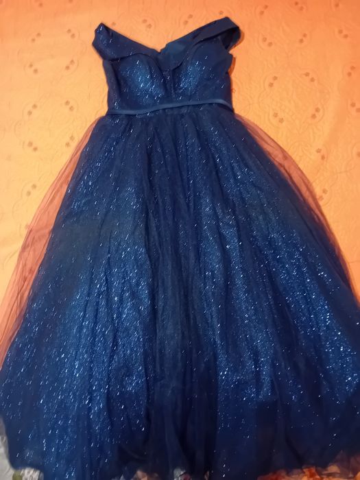 Rochie midi cu sclipici