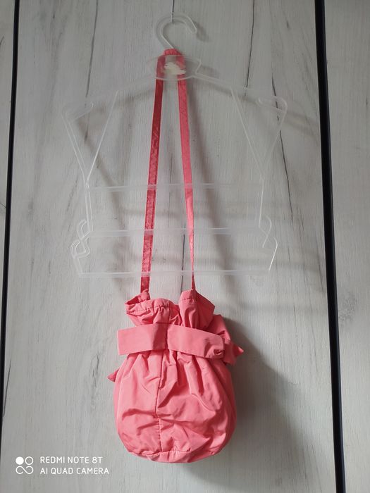 Рокля балон цвят сьомга