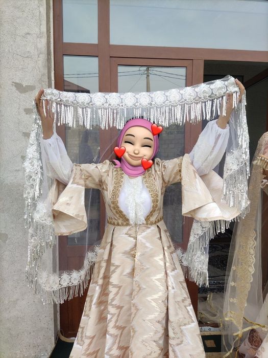 Келин салом,чопон + койлеги блан