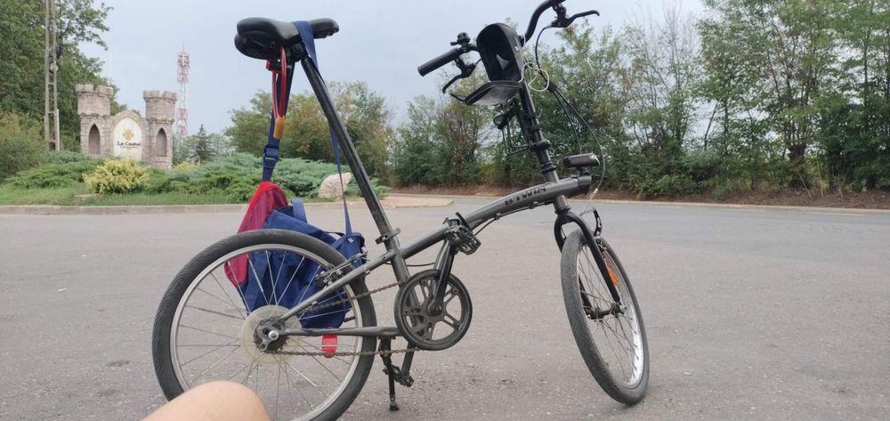 Bicicleta pliabila BTWIN.