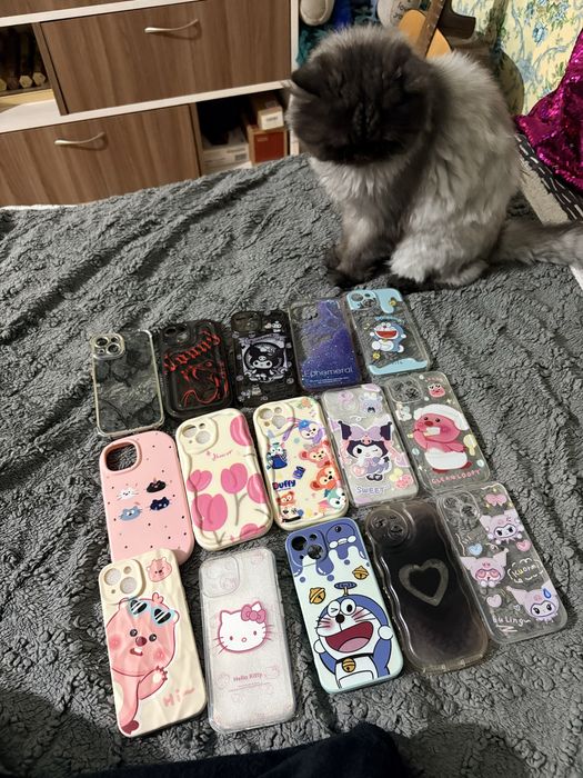 Чехлы для iphone 15, в основном новые!