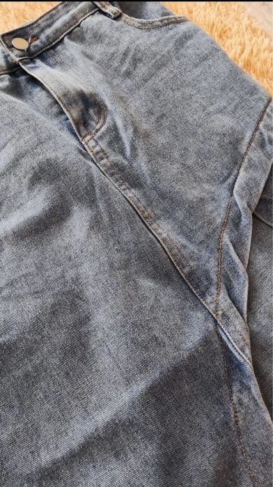 Юбка миди джинсовая