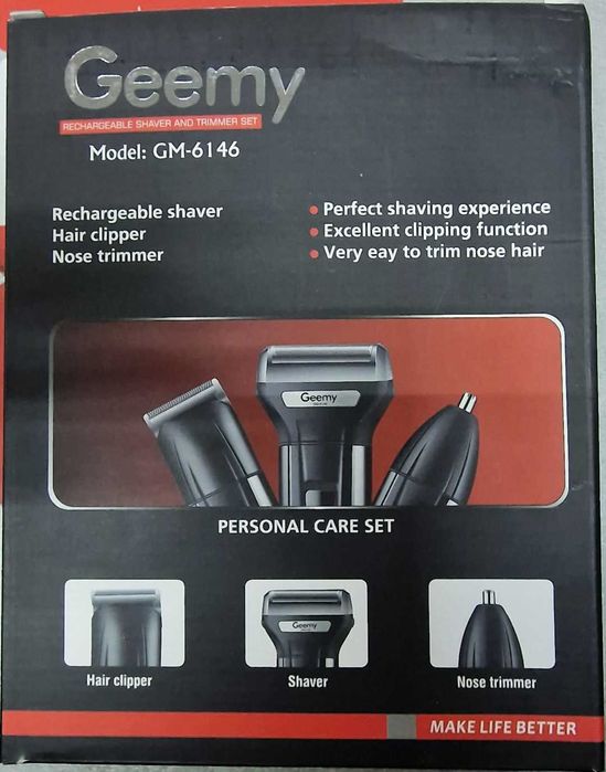 Geemy триммер для бороды и усов GM-6146
