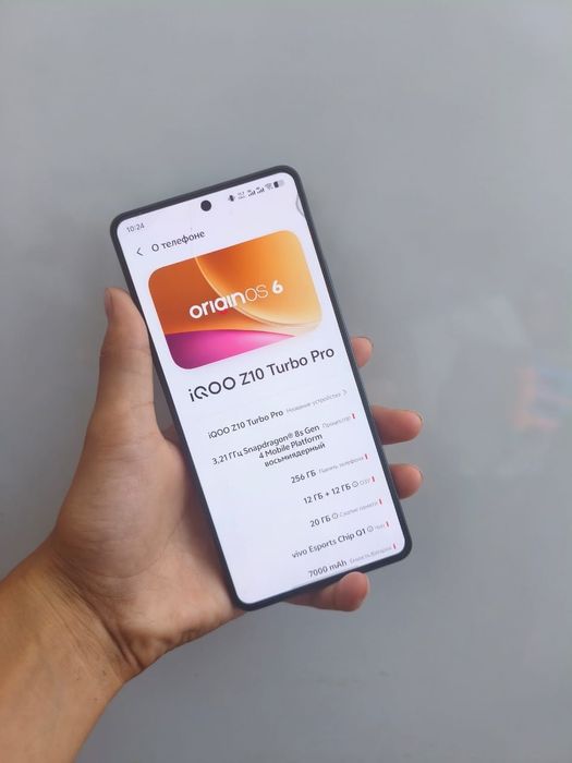 iqoo z10 turbo pro в новом состоянии