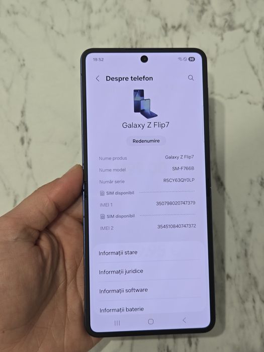 Vand/schimb Samsung Z Flip7 256gb