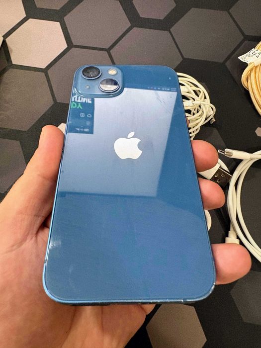 iPhone 13 128GB Blue – Face ID проблем | Пълен комплект