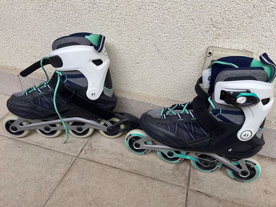 ROLE FIT500 verde dama OXELO