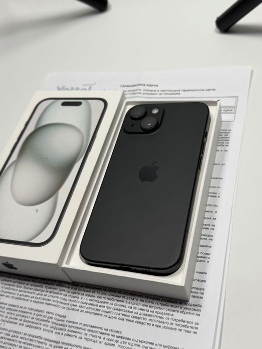 НОВ! Apple iPhone 15 Black