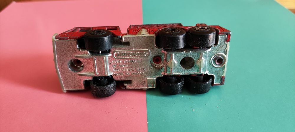 Модел пожарна метална