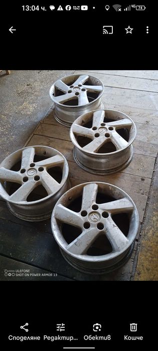 джанти 16'  5х114.3  7 j ЕТ 55 за Мазда