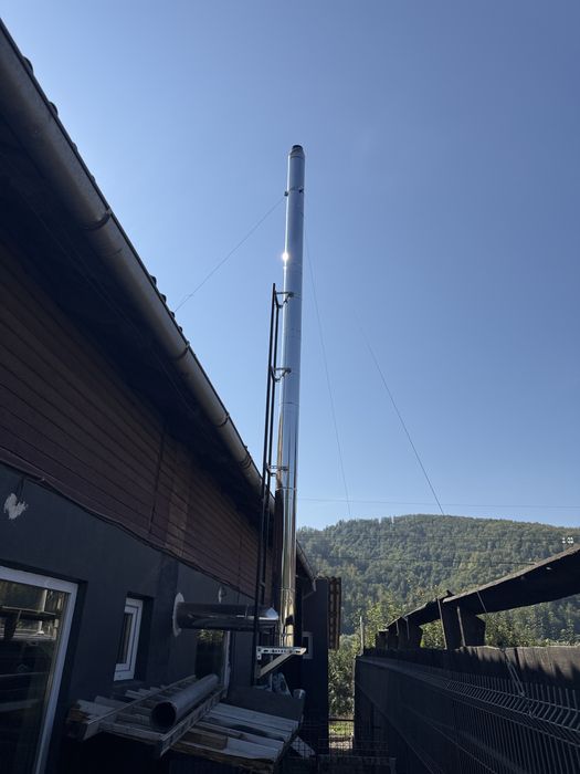 Horn de inox termo Coș de fum izolat diametru 120-250