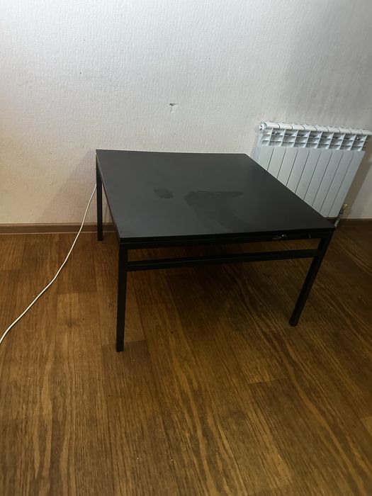 Стол черный металл
