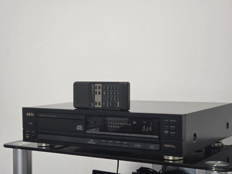 Cd-player Akai CD-52 cu telecomanda +manual