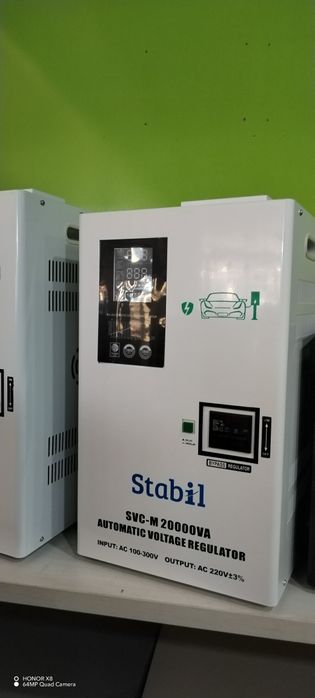 Elektromobil uchun stabilizator 20 kva
