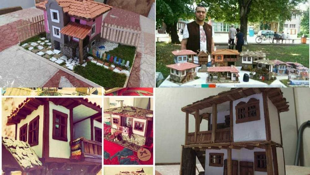 Макет на възрожденска къща