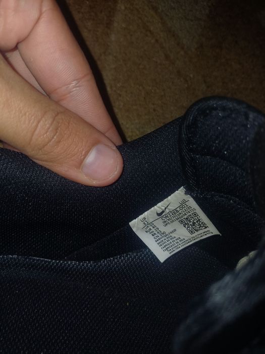 Af1 black rope laces