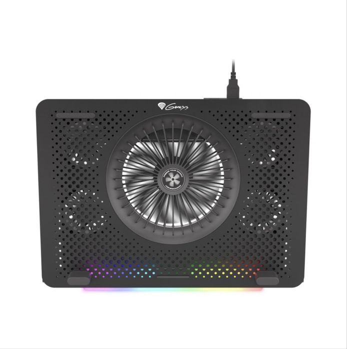 Охладителна подложка Genesis - Oxid 450 RGB, 15.6", черна