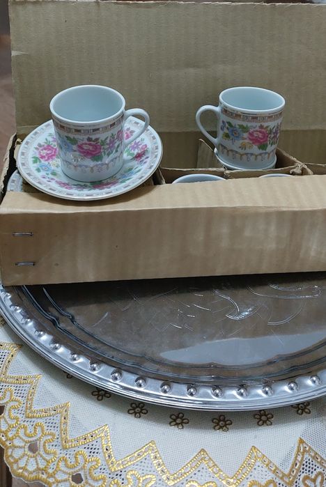 Чашки новые кофейные,