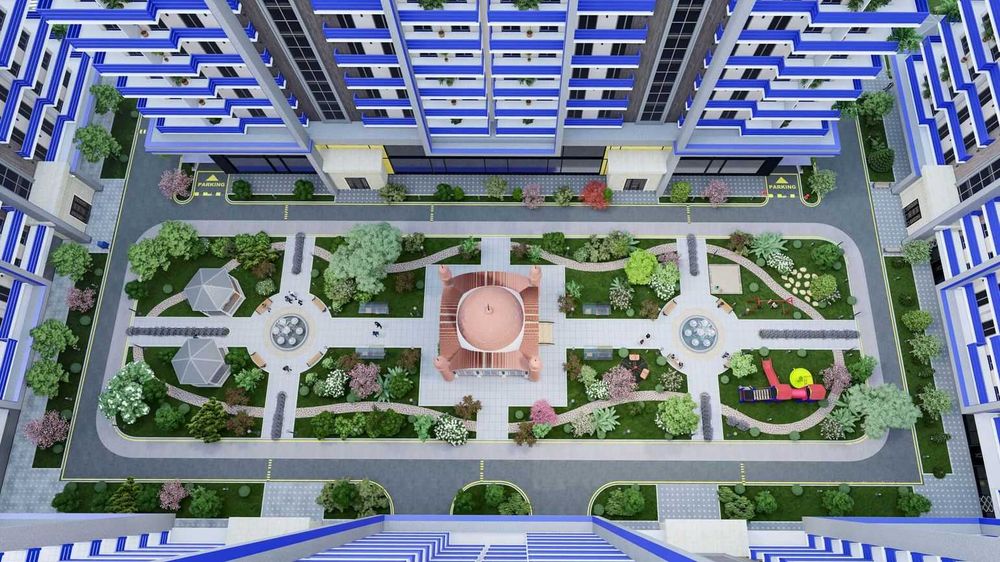 Yunusobod, Xonsaroy Ocean TJM, 2 xonali, 89.5m², evrota'mir, 2/3/16