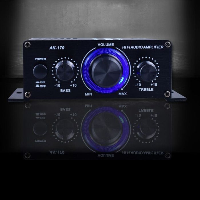 Amplificator de putere audio,40W RMS,aliaj din aluminiu,nou