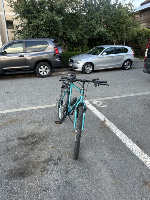 bicicleta moutan bike turcoaz