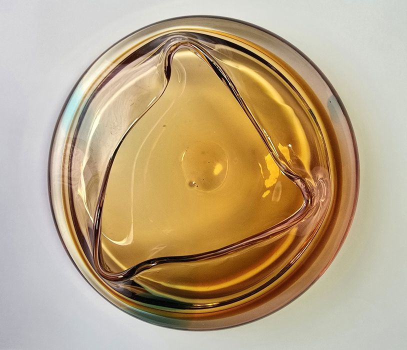 Пепельница "Цветное Стекло"