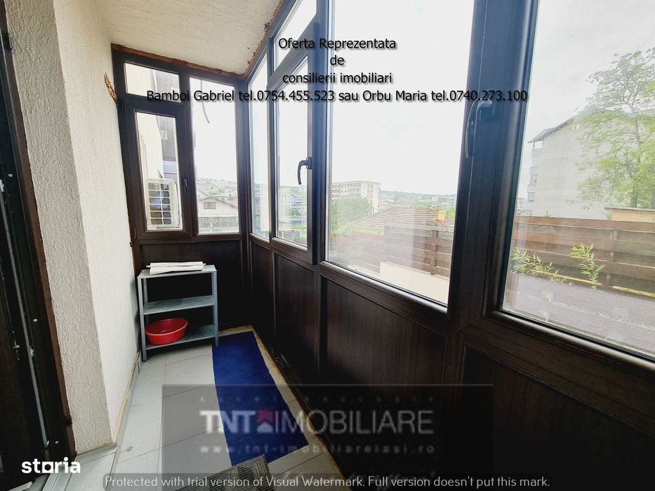 Apartament 1 camera bloc nou + loc de parcare zona Bucium-