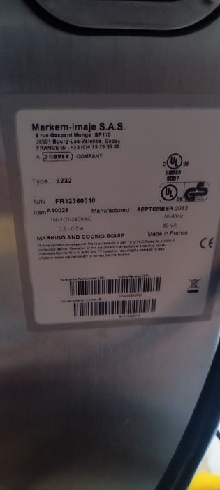 Markem-Imaje 9232