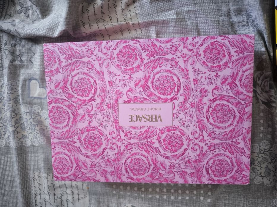 Set Cadou Versace Bright Crystal 90ml + Miniatură + Loțiune + Gel Duș (Nou)