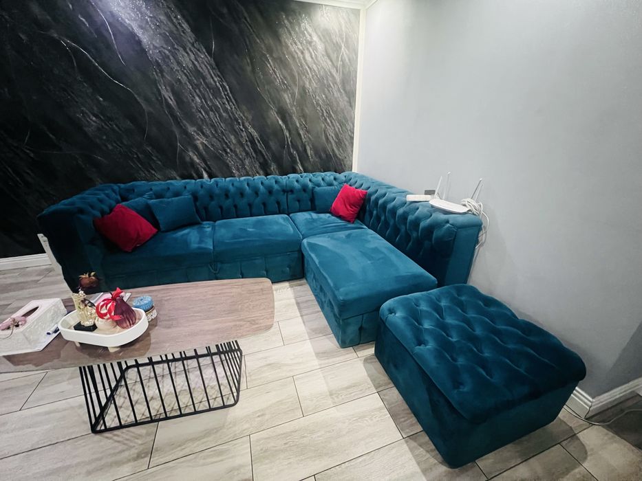 Coltar model Chesterfield , extendibil