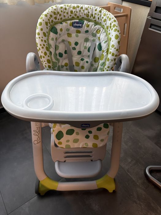 Столче за хранене 5 в 1 Chicco - Polly Progress, Kiwi