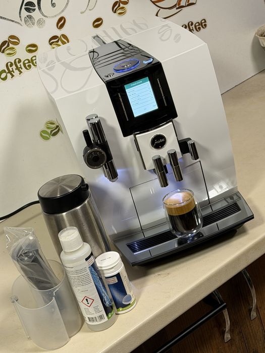 Кафемашина кафе автомат JURA J6 PIANO WHİTE с гаранция