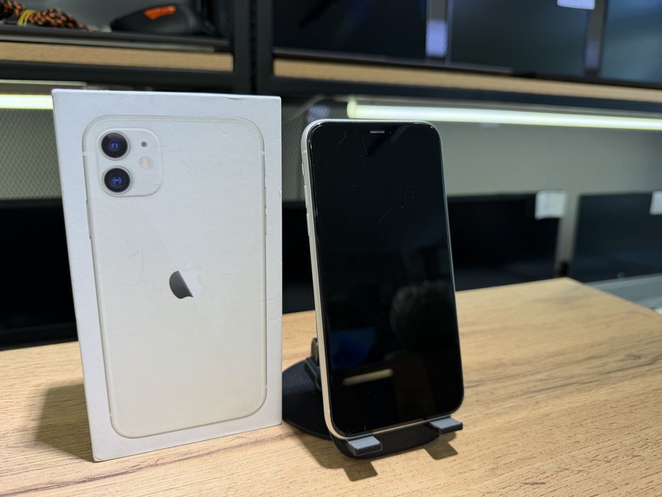 iPhone 11, 128 GB, белый, АКБ68%, 2298/А10