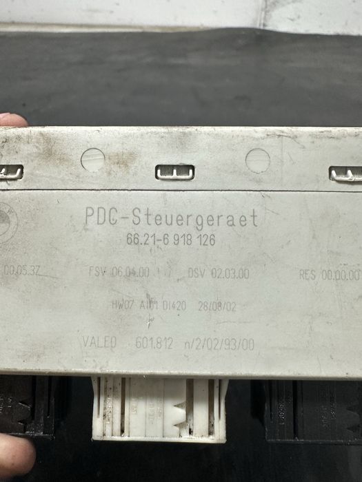 Modul senzor parcare modul PDC BMW Seria 7 E65 E66 | 6918126