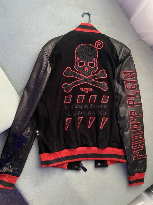 Jacheta Rara Piele Philipp Plein No Mercy on Mercer 40