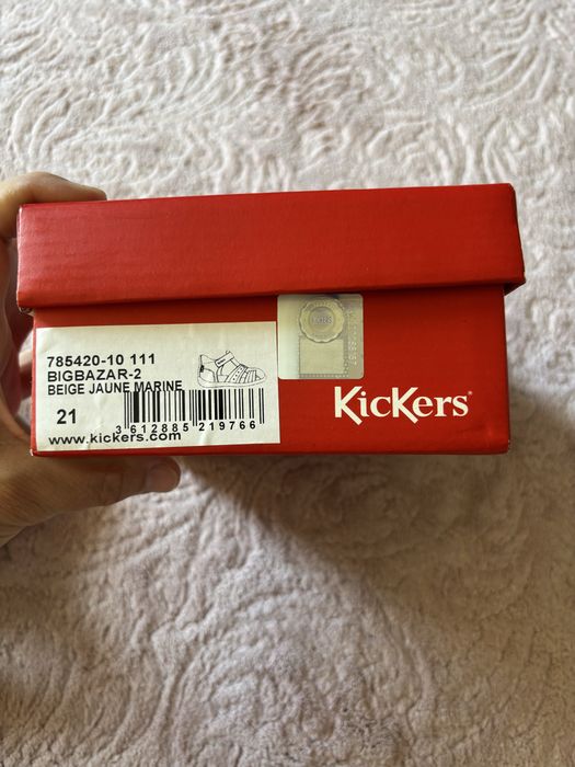 Kickers естествена кожа
