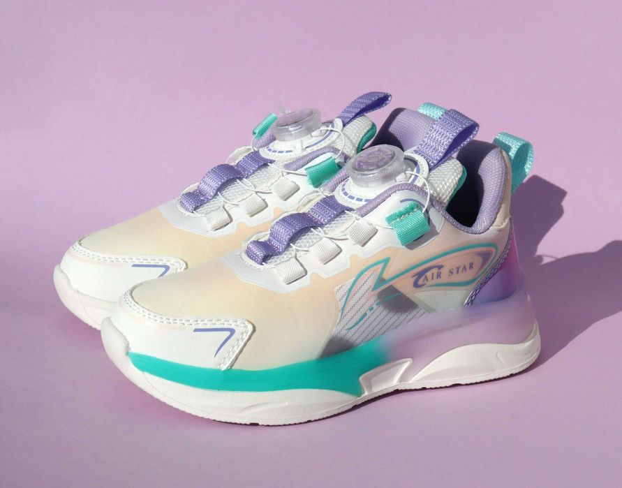 НОВО! Детски маратонки Purple закопчаване BOA 30/35